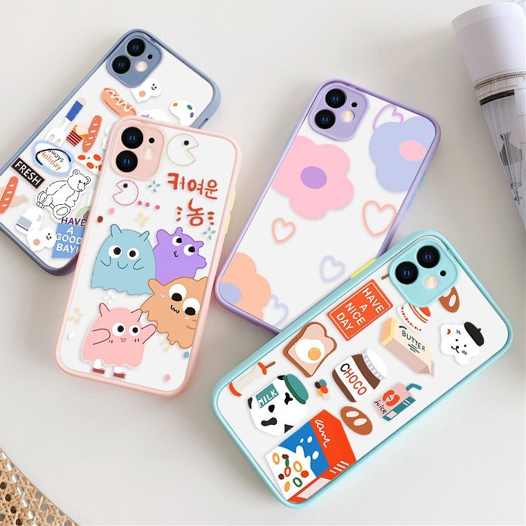 Cute-Candy-Painted-Case-For-iPhone-11-Cases-For-iPhone-XR-X-XS-11-Pro-Max-1