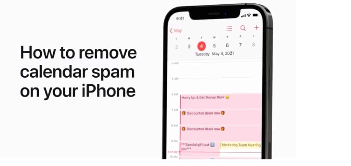 Tips and Tricks How to remove calendar spam on iPhone? RedTom good