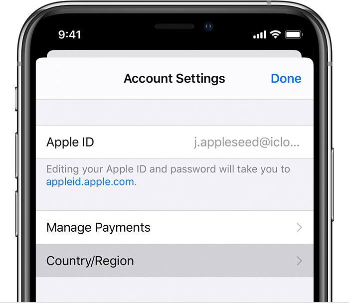 ios13-iphone-xs-settings-apple-id-itunes-app-stores-account-settings-country-region-on-tap